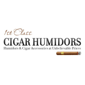 1st Class Cigar Humidors logo