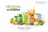 CBD Drinks vs Edibles