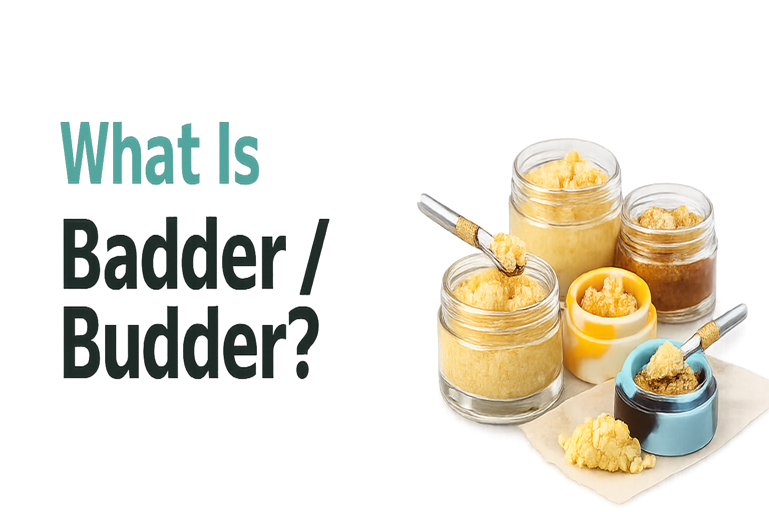 What is badder or budder? Guide to whipped wax textures